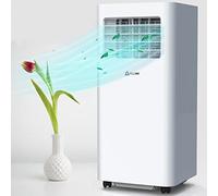 KLIM K9000 - Climatiseur Mobile Silencieux 3 en 1 - Climatiseur Portable 9000 BTU - Rafraichisseur d’Air - Déshumidificateur - Ventilateur et Climatisation - Avec Télécommande - Blanc