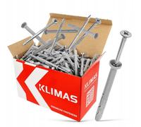 KLIMAS Chevilles à frapper en nylon prémontées (6 x 60-200 pièces)