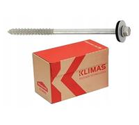 KLIMAS Lot de 100 vis auto-perceuses pour panneaux sandwich (6,3 x 255 mm)