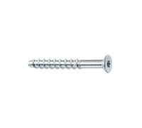 KLIMAS Lot de 50 Vis Autoforeuse Béton 8 x 150 mm en Acier Carbone Tête Fraisée TX 45