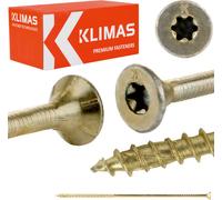 Klimas Vis à bois jaune 6x220 - 100 pcs.