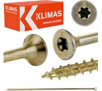 Klimas Vis à bois jaune 8x300 - 50 pcs.