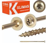 Klimas Vis à tête plate jaune 10x240 - 25 pcs.