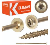 Klimas Vis à tête plate jaune 10x280 - 25 pcs.