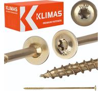 Klimas Vis à tête plate jaune 10x320 - 25 pcs.
