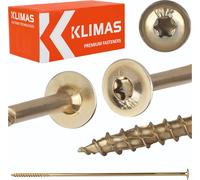 Klimas Vis à tête plate jaune 10x400 - 25 pcs.