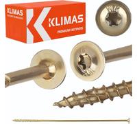 Klimas Vis à tête plate jaune 8x380 - 50 pcs.