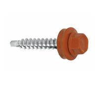 KLIMAS Vis autoperceuses 4,8 х 55 boîte de 200 mm : rAL - 8004 kupferbraun trapezblechschrauben-vis