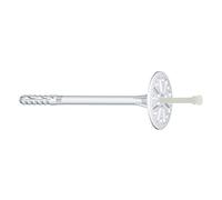 KLIMAS WDVS FID50 Lot de 50 chevilles universelles en polystyrène Assiette chevilles Support Couteau pour matériau isolant thermique Chevilles