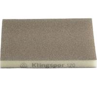 Klingspor 125282 SW 501 éponge abrasive, grain de corindon 220 96 x 123 x 12,5 mm 100 pc(s)