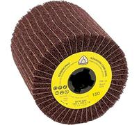 Klingspor 258906 NCW 600 S Roue à lamelles, K100 100 x 100 x 19 mm, Brun