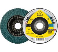 Klingspor 322768 ponçage Mop Assiettes Disque pour Meuleuse Disque pour Disqueuse SMT 624 Supra 115 mm K80 incurvé