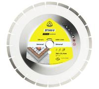 Klingspor 325100 DT 900 U Special Disque à tronçonner diamanté Diamètre 350 mm Ø de perçage 25.4 mm Matériaux de chantier, Béton
