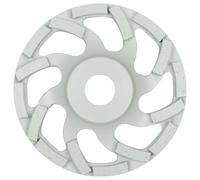 Klingspor 331023 DS 600 S Assiette de ponçage diamantée, 115 x 7,2 x 22,23 mm 16 segments 7,2 x 5,5 mm, géométrie spécial