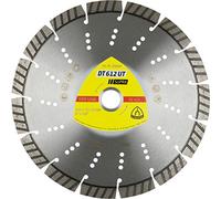 Klingspor DT 612 UT Disques à tronç. Diamanté Klingspor 115 x 2,4 x 22,23 mm 8 segments 33 x 2,4 x 12 mm, Standard turbo Quantité:1