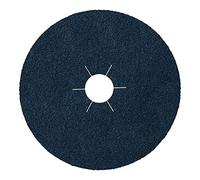 Klingspor 351158 CS 565 Lot de 25 disques de fibre pour acier inoxydable, acier, métal universel, X-LOCK, 24 grains, 125 x 22 mm