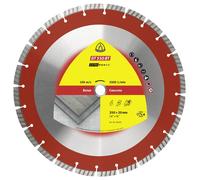 Klingspor 354799 DT 350 BT Extra Disque à tronçonner diamanté Diamètre 400 mm Ø de perçage 25.4 mm Béton 1 pc(s)