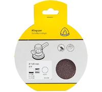 Klingspor 367328 AN 400 Grille abrasive pour peinture, vernis, mastic, pour le traitement de surface, 125 mm