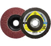 Klingspor SMT 974 Disques de ponçage en céramique, 125 x 22,23 mm, grain 80, bombés, lot de 10