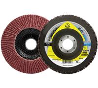 Klingspor SMT 974 Disques de ponçage en céramique, 125 x 22,23 mm, grain 60, bombés, lot de 10