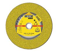 Klingspor A 24 EX Disques à tronçonner, 230 x 2 x 22,23 mm droits 25 pces