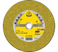Klingspor A 24 EX Disques à tronçonner, 230 x 2 x 22,23 mm droits 25 pces