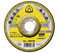 Klingspor A 24 Extra 188998 Disque à tronçonner à moyeu déporté 100 mm 25 pc(s) métal