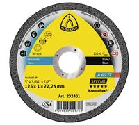 Klingspor A 60 TZ Special 233741 Disque à tronçonner à moyeu déporté 115 mm 25 pc(s) acier inoxydable, acier