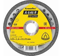 Klingspor A 646 R Lot de 25 disques à tronçonner droits 150 x 1,6 x 22,23 mm