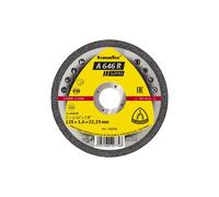 Klingspor A 646 R Supra - 125 x 1,6 x 22,23 mm - Lot de 25