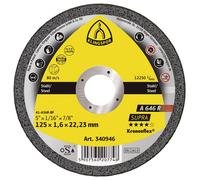 Klingspor A 646 R Supra 340943 Disque à tronçonner 230 mm 25 pc(s) acier