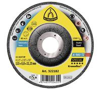 Klingspor A 980 TZ Special 322182 Disque à tronçonner à moyeu déporté 115 mm 25 pc(s) acier inoxydable, acier, Métaux non ferreux