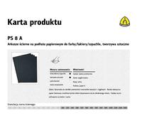 Klingspor PS 8 A Feuilles abrasives étanche Klingspor 230 x 280 mm Grain 360 Quantité:50