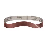 Klingspor Bande abrasive LS307X - 50 x 1500 mm - Grain P80 - Lot de 10 - Pour bois et métal - Support en tissu semi-flexible indéchirable - Bandes abrasives professionnelles pour ponceuse à bande