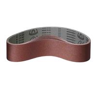 Klingspor Bande abrasive LS307X - 50 x 2000 mm - Grain P180 - Lot de 10 - Pour bois et métal - Support en tissu semi-flexible indéchirable - Bandes abrasives professionnelles pour ponceuse à bande