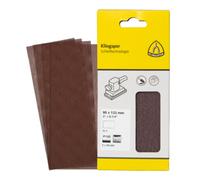 Klingspor Bande grillagée Klingspor AN 400, grain 120 115 x 230 mm Quantité:5