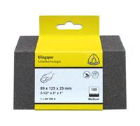 Klingspor Bloc de ponçage Klingspor SK 700 A, corindon grain 60 89 x 125 x 25 mm Quantité:1