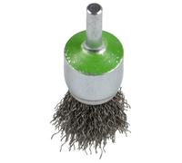 Klingspor BPS 600 W Brosse à pinceau, 25 x 6 mm 0,3 acier inoxydable BPS 600 W 358352 10 pc(s)