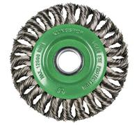 Klingspor BR 600 Z Brosse ronde torsadée à une rangée Nombre de rangées 1, 115 x 14 x 22,23 mm 0,5 Acier inoxydable BR 600