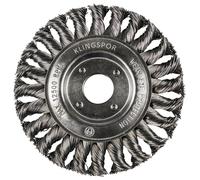 Klingspor BR 600 Z Brosse ronde torsadée à une rangée Nombre de rangées 1, 115 x 14 x 22,23 mm 0,5 acier BR 600 Z 358311 1 pc(s)