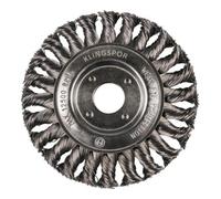 Klingspor Brosse circulaire torsadée Klingspor BR 600 Z à une rangée, 178 x 14 mm, filetage M 14 0,5 acier Quantité:1