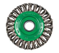 Klingspor Brosse circulaire torsadée Klingspor une rangée Nombre de rangées 1 115 x 14 x 22,23 mm 0,5 Acier inoxydable Quantité:1