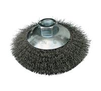 Klingspor Brosse conique Klingspor, 125 mm, filet M 14 0,3 acier Quantité:1