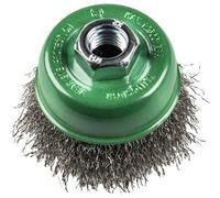 Klingspor Brosse en pot BT 600 W, filetage M 14 0,3 acier inoxydable 80 mm BT 600 W 358326 1 pc(s)