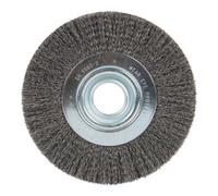 Klingspor Brosse ronde ondulée Klingspor BR 600 W, 150 x 25 x 32 mm, 0,3 Acier inoxydable Quantité:1