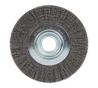 Klingspor Brosse ronde ondulée Klingspor BR 600 W, 200 x 25 x 32 mm, 0,3 acier Quantité:1