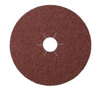 Klingspor CS 561 Disques Fibre Klingspor 180 x 22 mm Grain 16 alésage étoilé Quantité:25