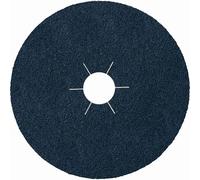 Klingspor CS 565 Lot de 25 disques en fibre de verre 125 x 22 mm grain 60 trous étoilés