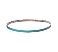 Klingspor CS411Y Lot de 25 bandes abrasives en tissu zircon pour métal et acier - 9 x 533 mm - Grain P60 - Compatible par exemple avec Flex LBS 1105 VE et compatible avec les limes à bande Makita 9032
