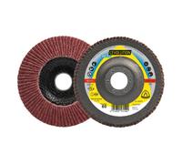 Klingspor Disque à lamelles céramique Klingspor SMT 974 125 x 22,23 mm grain 60 bombé Quantité:10
